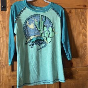 Double D Ranch Armadillo Top Size M
